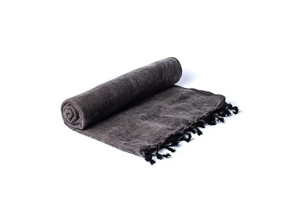 Meditačný šál sivý