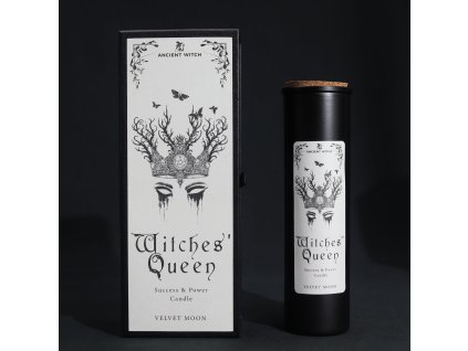 Očistná čarodejnícka sviečka - KRÁĽOVNÁ ČARODEJNÍC