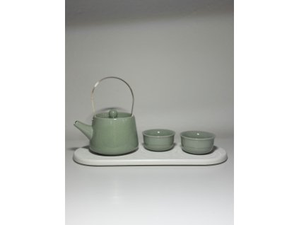 Čajový set z nefritu - MINI