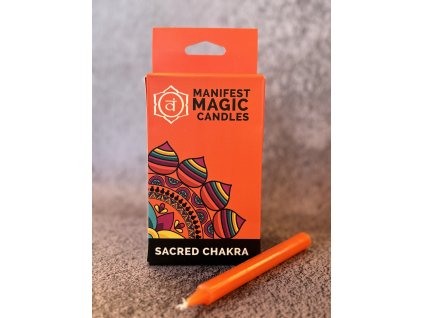 Manifest magické sviečky - POSVÄTNÁ ČAKRA