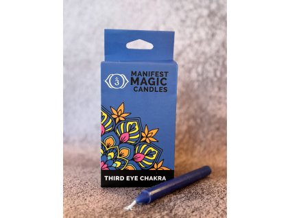 Manifest magické sviečky - ČAKRA TRETIEHO OKA