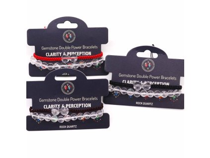 Náramky dvojitá sila -JASNOSŤ A VNÍMANIE