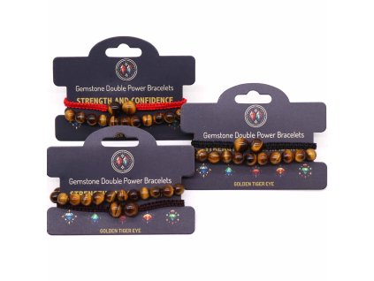 Náramky dvojitá sila - SILA A SEBAVEDOMIE