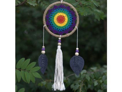Dúhový lapač snov (stredný) - ELEMENTÁRNE DUCHY