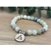 Náramok Mala Budha - AMAZONIT