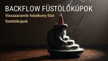 Visszaáramló füstölőkúpok