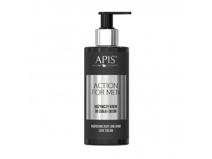 18999 1 apis action for men vyzivujici krem na telo i ruce 300ml