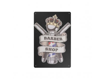 Dekorációs tábla BARBER B015 – fém barber dekoráció
