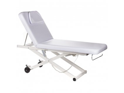 Elektromos masszázs- és kozmetikai kezelőágy BY-1041, fehér