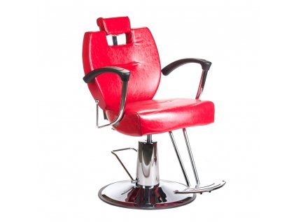 Barber, fodrászszék HEKTOR BH-3208, piros