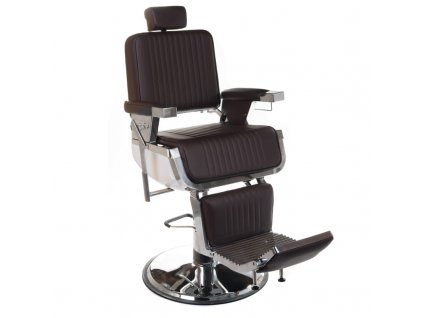 Barber, fodrászszék LUMBER BH-31823, barna