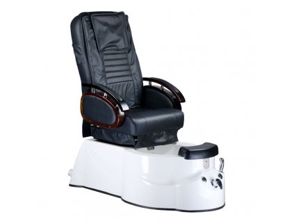 Pedikűrös szék masszázstálcával BR-3820D fekete