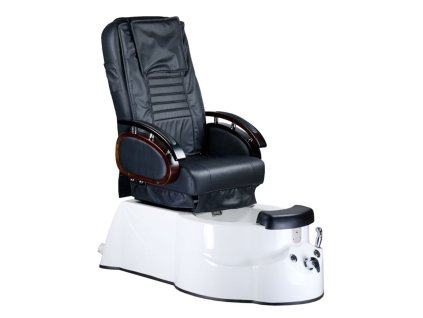 Pedikűrös szék masszázstálcával BR-3820D fekete