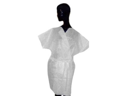 Eldobható rövid ujjú fürdőköpeny