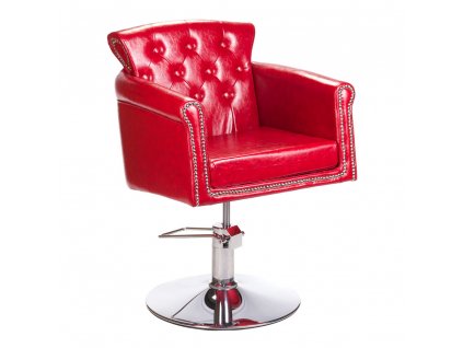 Fodrász szék, fodrászszék ALBERTO BH-8038 – fekete, hidraulikus