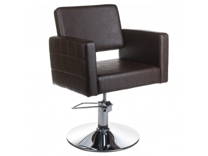 Fodrász szék, fodrászszék Ernesto BM-6302 – barna, hidraulikus