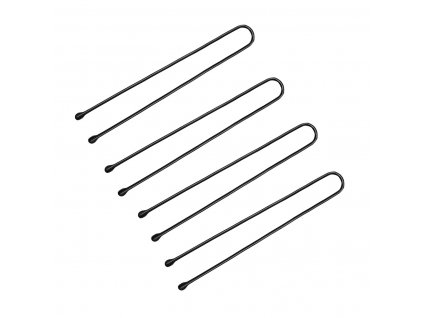 Fodrászati hajcsatok E-63 – 4,9 cm – fekete – 150 db