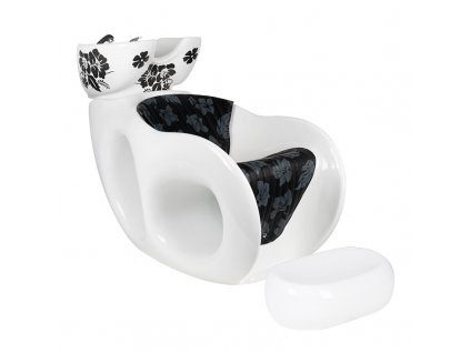 Fodrász fejmosó, fejmosótál  GABBIANO MALWA fehér