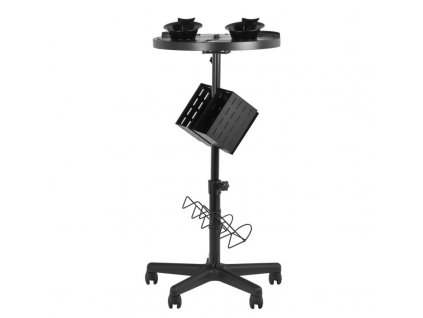 Eszközkocsi, fodrász kocsi GABBIANO 188 időzítő, fekete