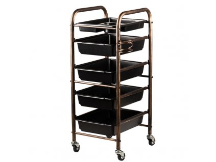 Eszközkocsi, fodrász kocsi GABBIANO 8-76 – régi arany