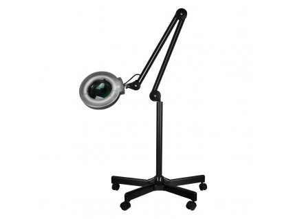 Kozmetikai lámpa nagyítóval és állvánnyal S5 LED, fekete