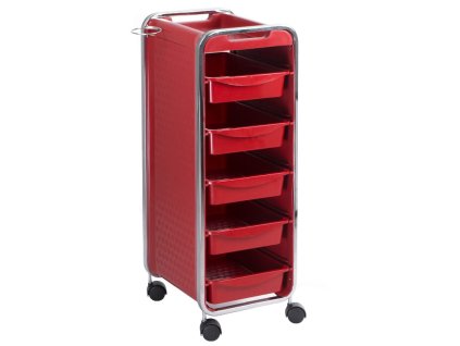 Eszközkocsi, fodrász kocsi NG-ST005 – piros