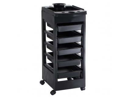 Eszközkocsi, fodrász kocsi NG-ST008 – fekete