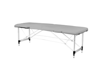 Összecsukható masszázságy KOMFORT 2 alumínium - szürke