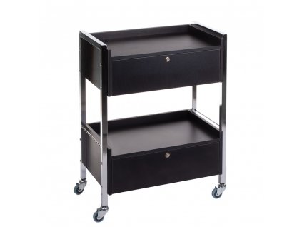 Kozmetikai kocsi fiókokkal BD-6004 fekete