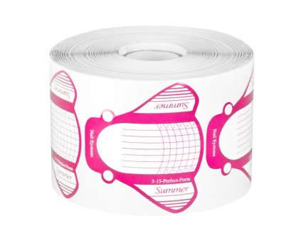 Köröm sablon 500db rózsaszín