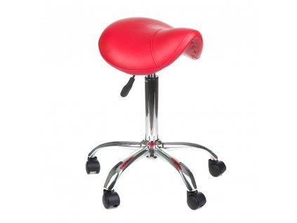 Kozmetikai szék, Nyeregszék BD-9909 piros