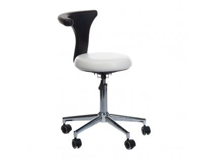 Orvosi szék karfával, fehér