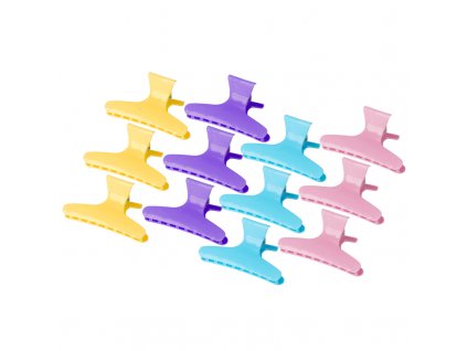 Hajcsatok  KRABY E-47 12 db 8,2 CM vegyes színű