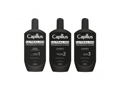 Nanoplasztikai kezelő készlet Capillus Ultraliss 3x400ml