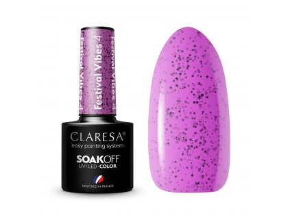 38222 claresa hybridni gel na nehty festival vibes 4 5g