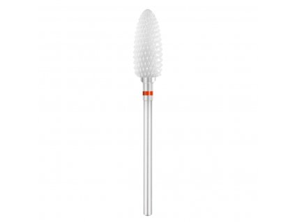 Körömcsiszoló fej, EXO PRO kerámia ovális Ø6mm piros RD/230F