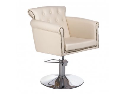 Fodrász szék, fodrászszék ALBERTO BH-8038 krém