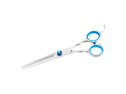 Fodrászati ritkító olló SNIPPEX 6.0 – ezüst-kék