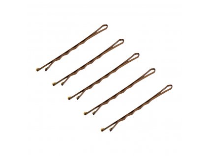 Fodrászati hajcsatok 120 db E-57 5,6 cm – arany