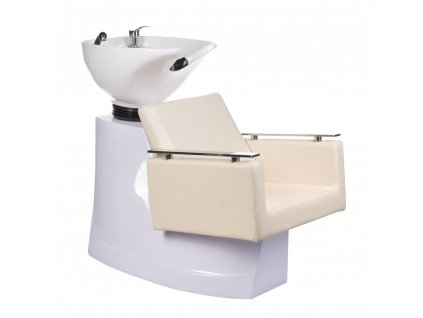 Fodrász fejmosó, fejmosótál  MILO BH-8025 krém