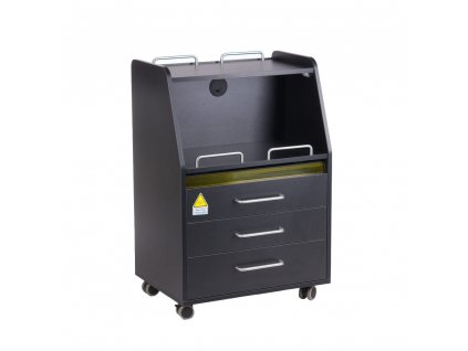 Kozmetikai kocsi, szekrény BD-T601– fekete