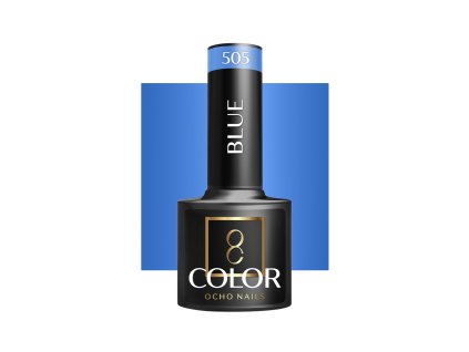 OCHO NAILS Hibrid Géllakk, körömlakk Blue 505 -5 g