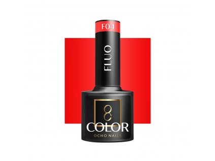 OCHO NAILS Hibrid Géllakk, körömlakk fluo F04 -5 g
