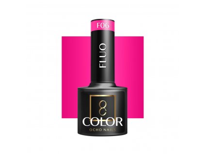 OCHO NAILS Hibrid Géllakk, körömlakk fluo F06 -5 g