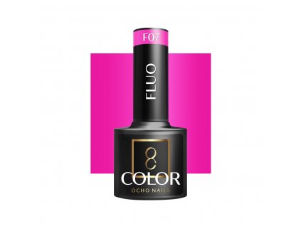 OCHO NAILS Hibrid Géllakk, körömlakk fluo F07 -5 g