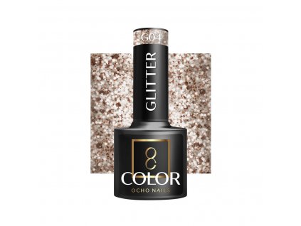 OCHO NAILS Hibrid Géllakk, körömlakk Glitter G04 -5 g