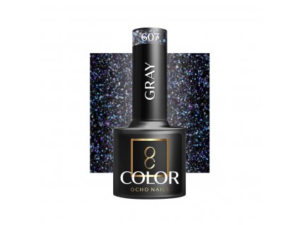 OCHO NAILS Hibrid Géllakk, körömlakk gray 607 -5 g