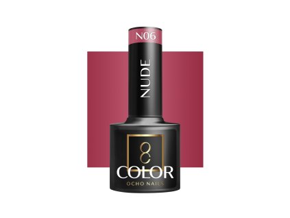 OCHO NAILS Hibrid Géllakk, körömlakk Nude N06 -5 g