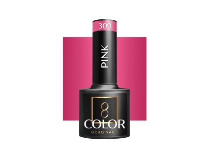 OCHO NAILS Hibrid Géllakk, körömlakk Pink 309 -5 g