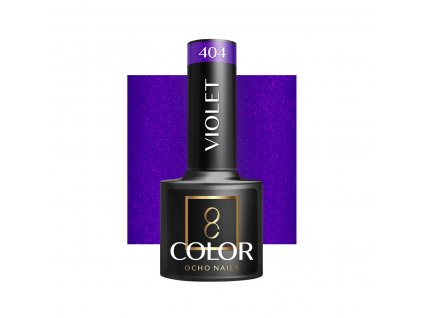 OCHO NAILS Hibrid Géllakk, körömlakk Violet 404 -5 g